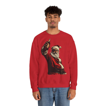Santa with Whisky Sweatshirt