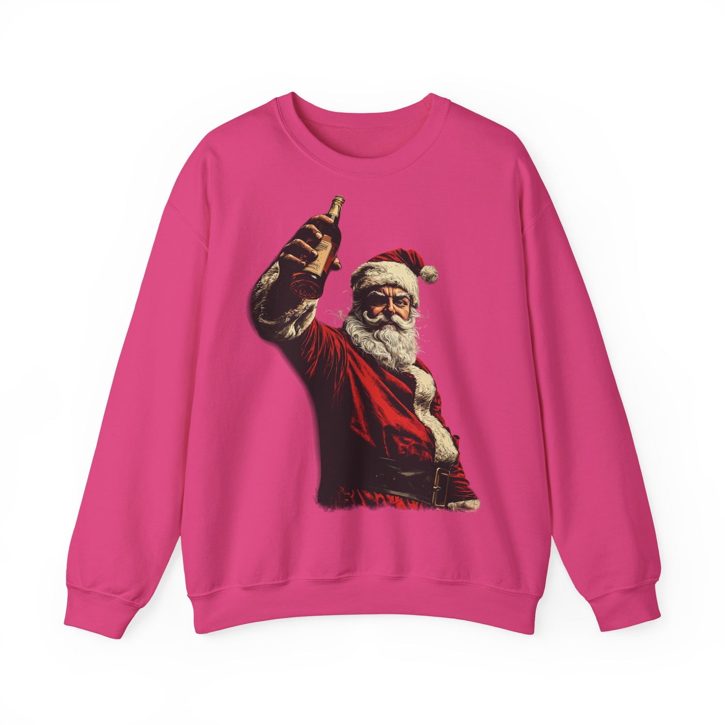 Santa with Whisky Sweatshirt