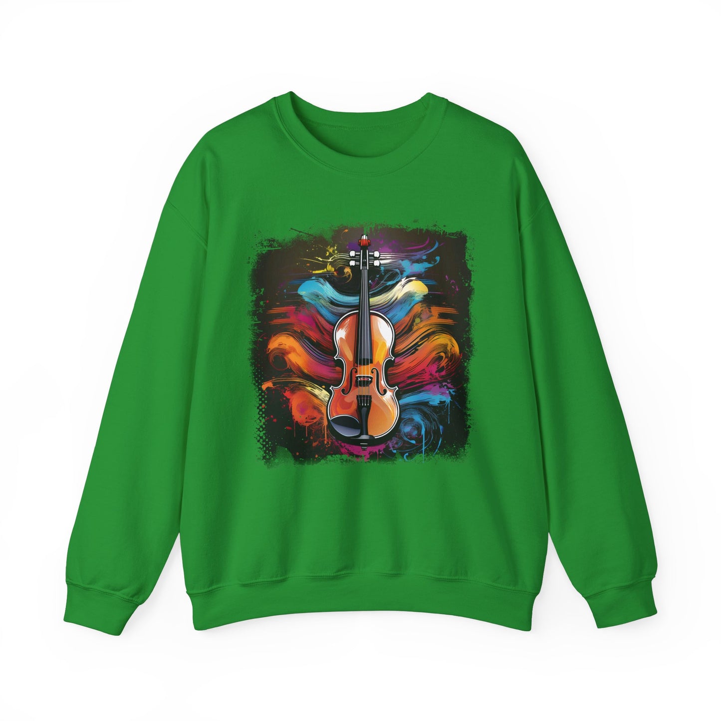 Abstract Violin Sweatshirt Artistic Design for Music Lovers Discover our unique sweatshirt featuring a stunning abstract violin design