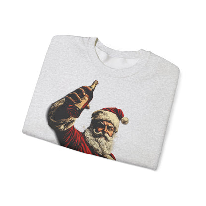 Santa with Whisky Sweatshirt