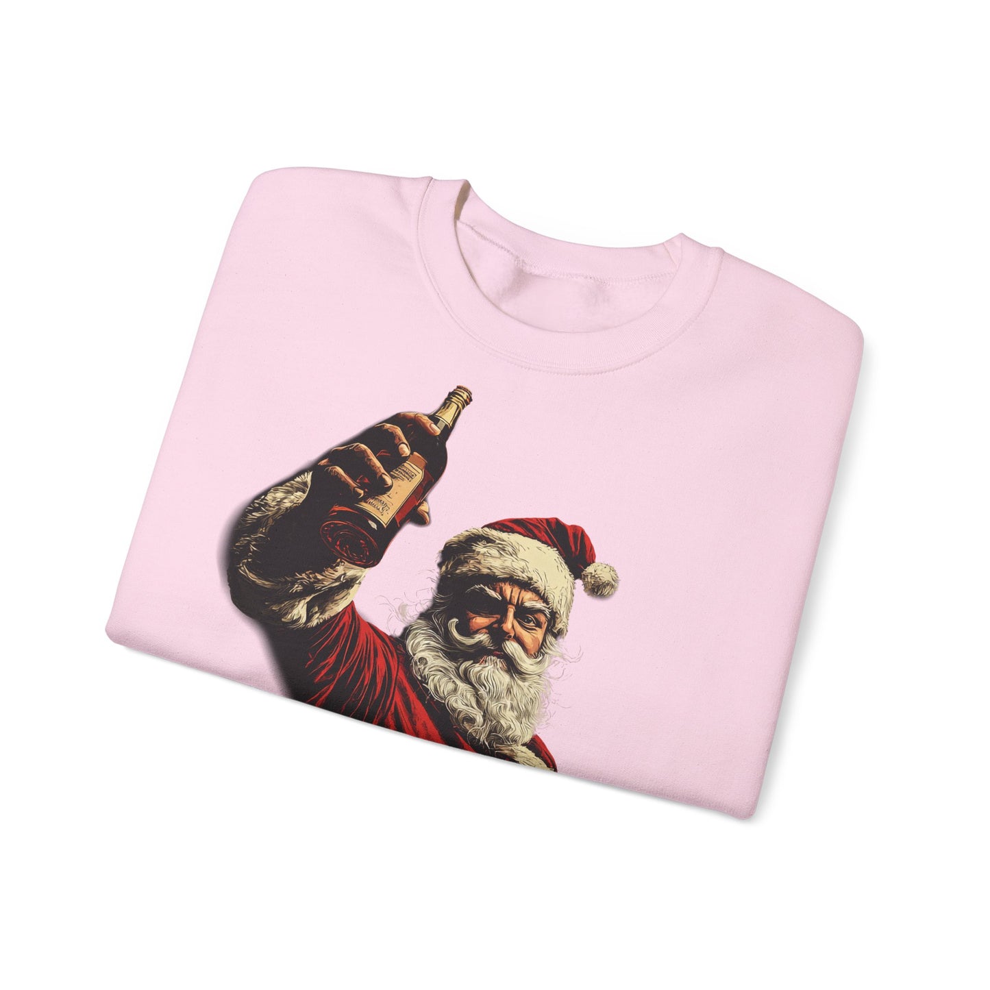 Santa with Whisky Sweatshirt
