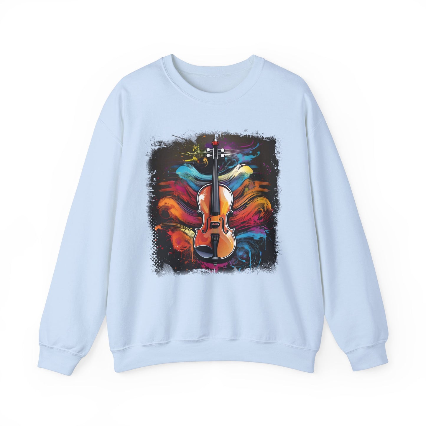 Abstract Violin Sweatshirt Artistic Design for Music Lovers Discover our unique sweatshirt featuring a stunning abstract violin design