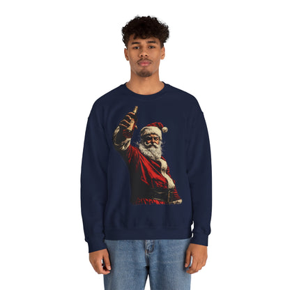 Santa with Whisky Sweatshirt
