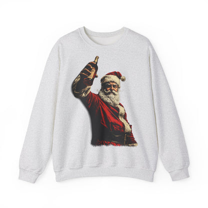 Santa with Whisky Sweatshirt