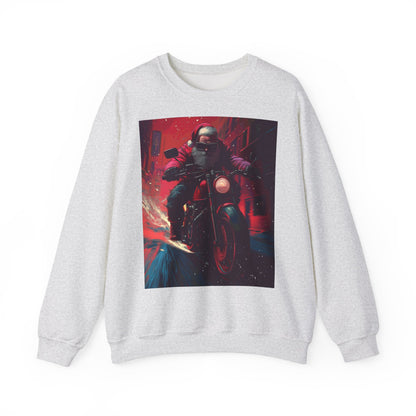 Santa Claus Motorcycle Sweatshirt