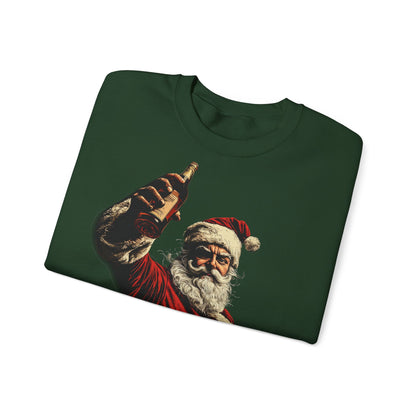 Santa with Whisky Sweatshirt