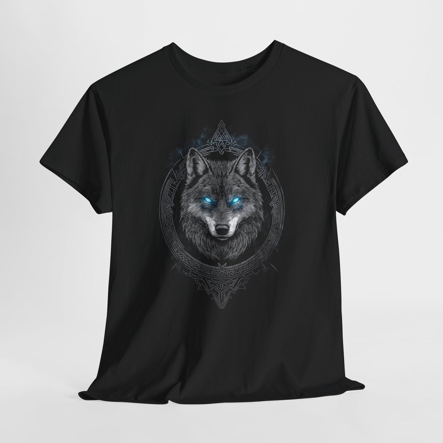 Wikinger Mystic Wolf T-Shirt / Walhalla Wolf Wölfe Odins Runen Nordischer Kompass Wikinger / Geschenk