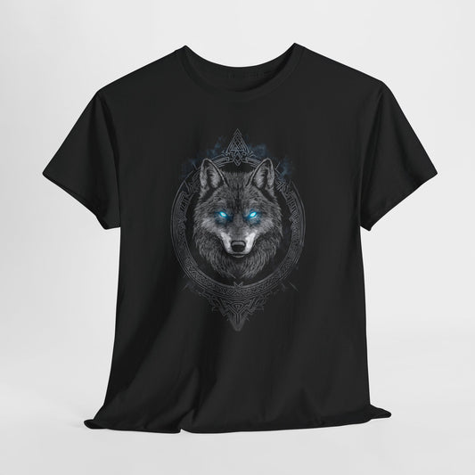 Wikinger Mystic Wolf T-Shirt / Walhalla Wolf Wölfe Odins Runen Nordischer Kompass Wikinger / Geschenk