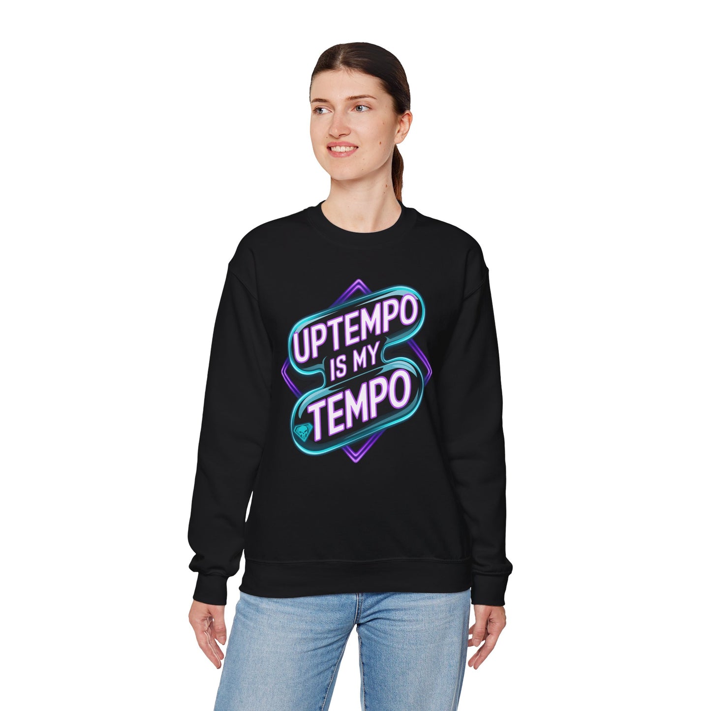 Techno Rave Sweatshirt, Music Festival Jumper, EDM Pullover, Rave Party Apparel, Unisex Crewneck