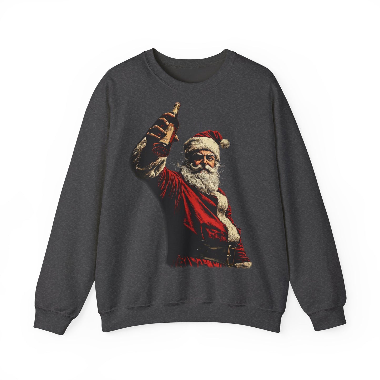 Santa with Whisky Sweatshirt