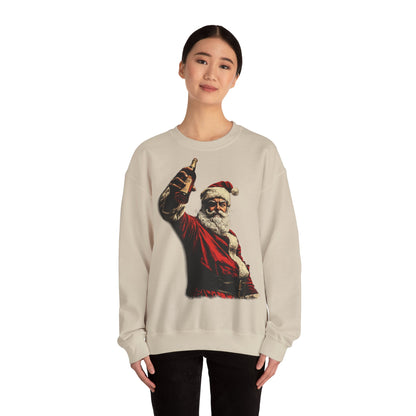 Santa with Whisky Sweatshirt