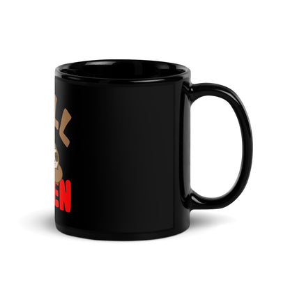 Black glossy mug "Chill your life"