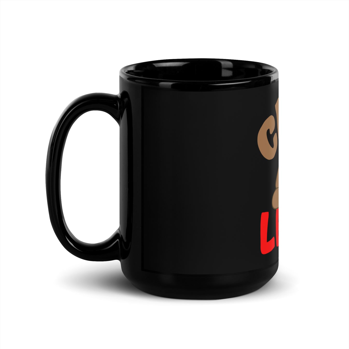 Black glossy mug "Chill your life"