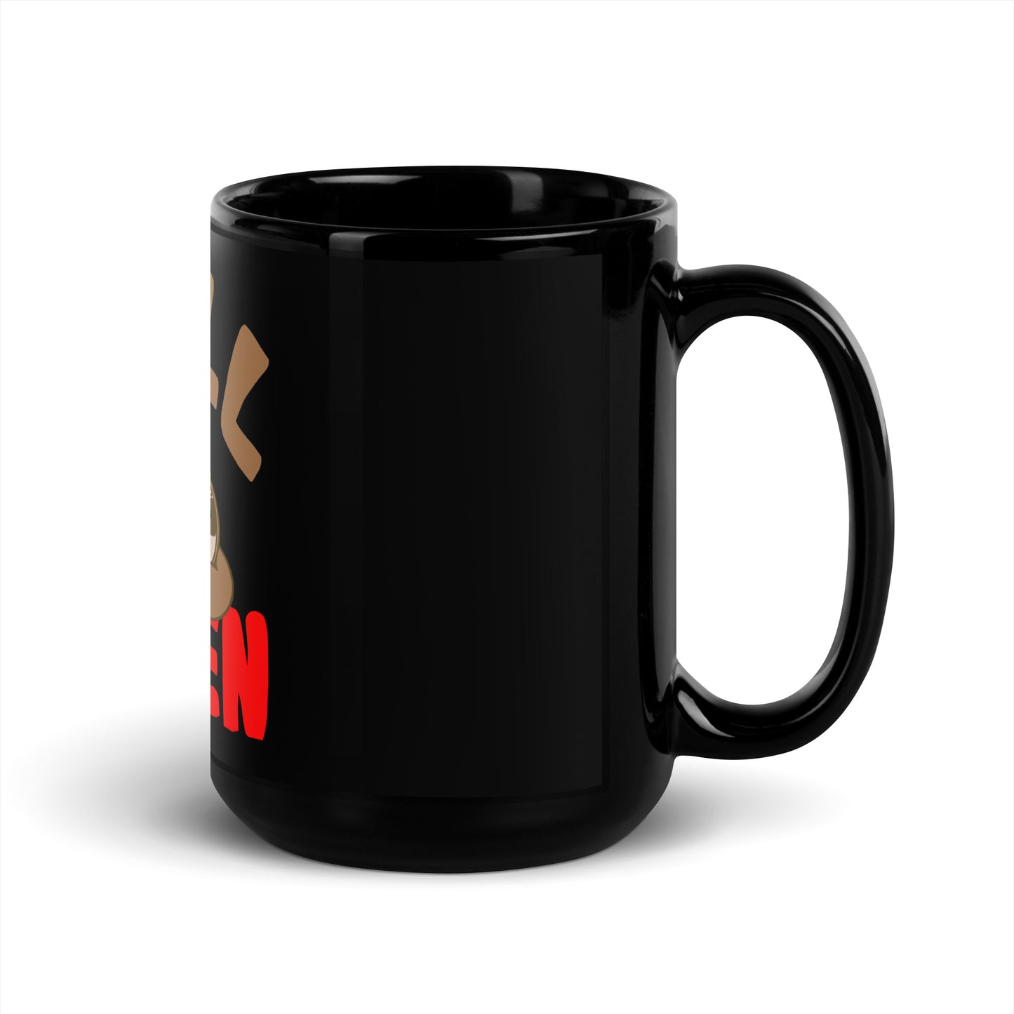 Black glossy mug "Chill your life"