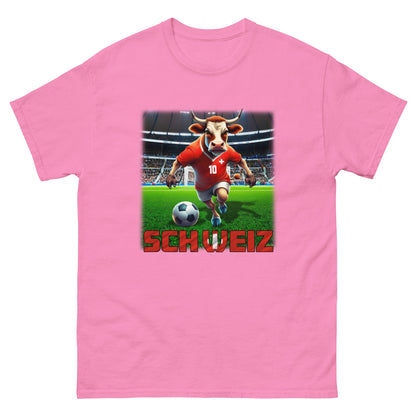 Schweiz EM Fußball Trikot Klassisches Unisex-T-Shirt