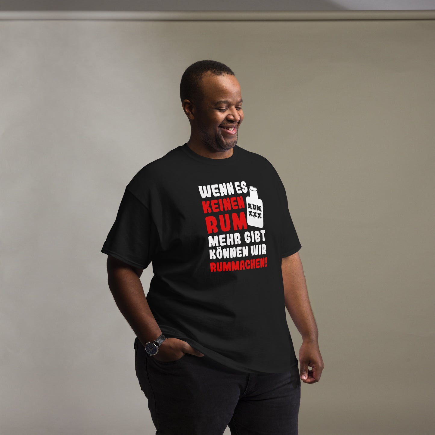 Unisex T-Shirt "If there's no more rum we can make out"