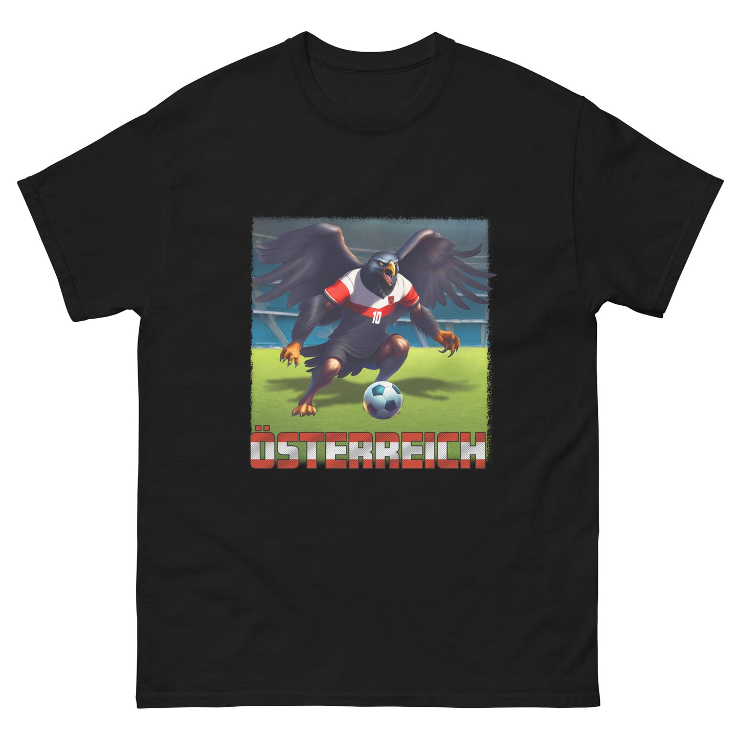 Autriche Championnat d'Europe Maillot de Football Alternative Classique T-Shirt Unisexe