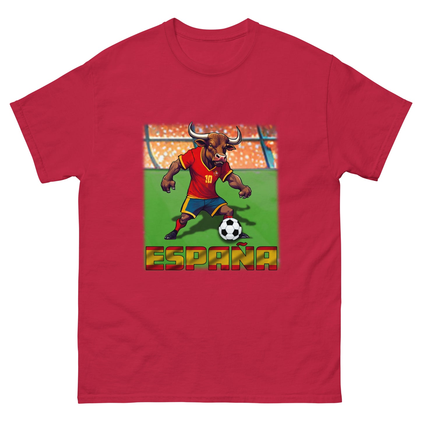 Spain European Championship Football Jersey Alternative Classic Unisex T-Shirt