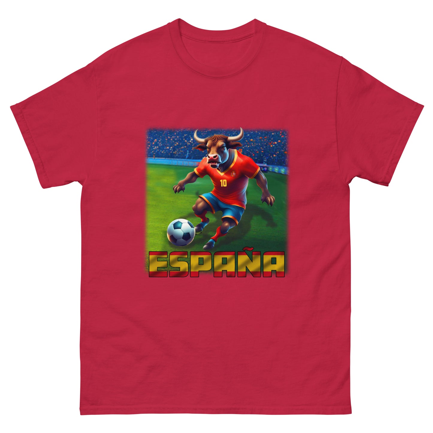 Spain European Championship Football Jersey Alternative Classic Unisex T-Shirt