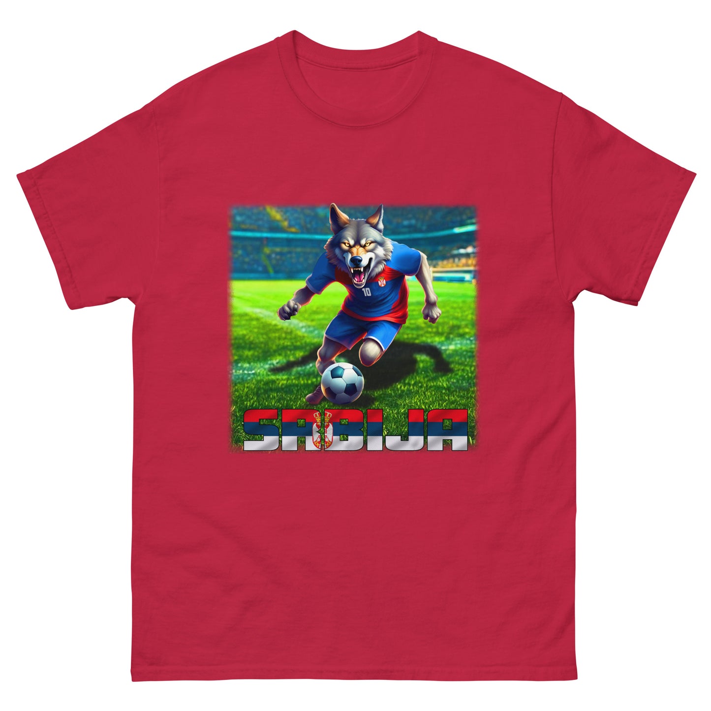 Serbia European Championship Football Jersey Alternative Classic Unisex T-Shirt