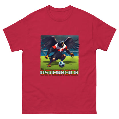 Autriche Championnat d'Europe Maillot de Football Alternative Classique T-Shirt Unisexe