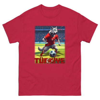 Türkei EM Fußball Trikot Alternative Klassisches Unisex-T-Shirt