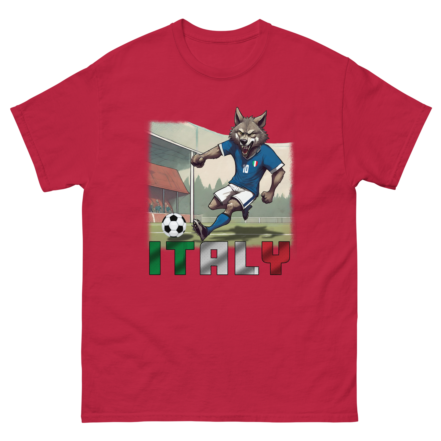 Italy European Championship Football Jersey Alternative Classic Unisex T-Shirt