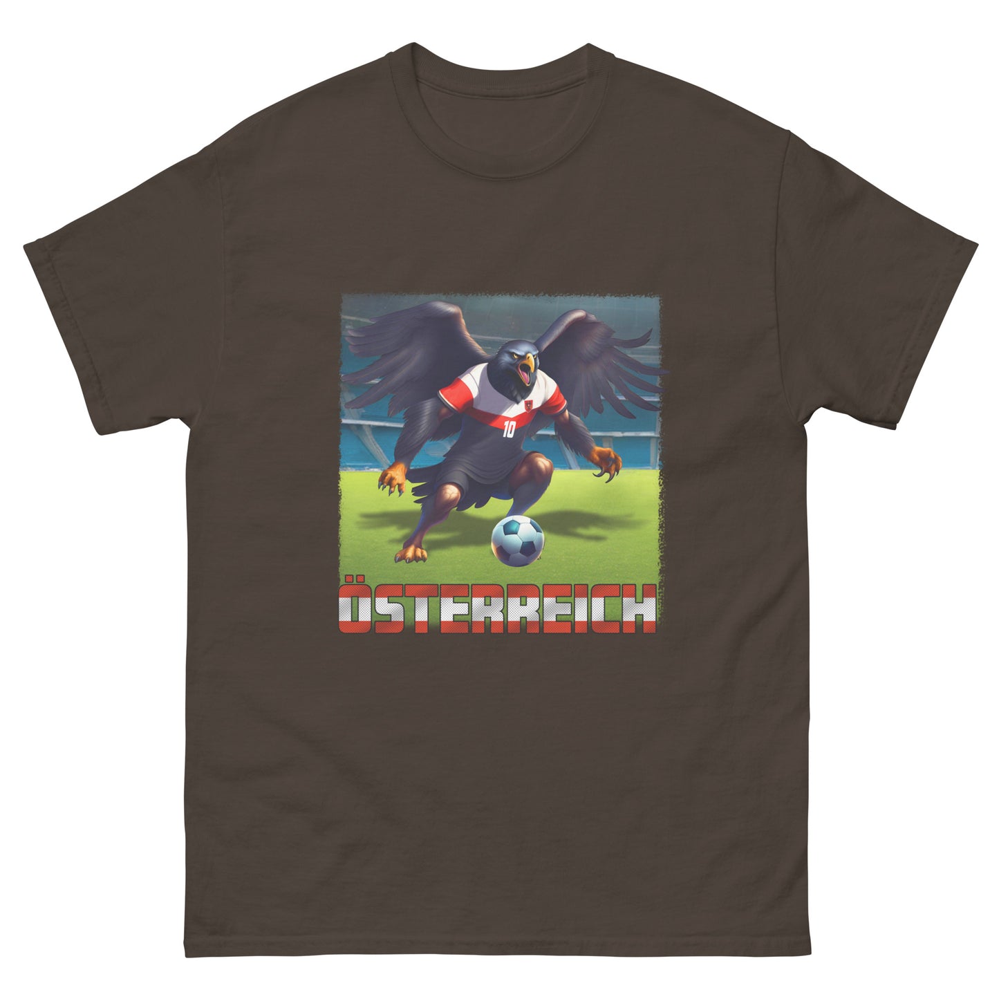 Autriche Championnat d'Europe Maillot de Football Alternative Classique T-Shirt Unisexe