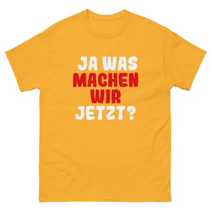 Yes, what do we do now? Unisex T-Shirt