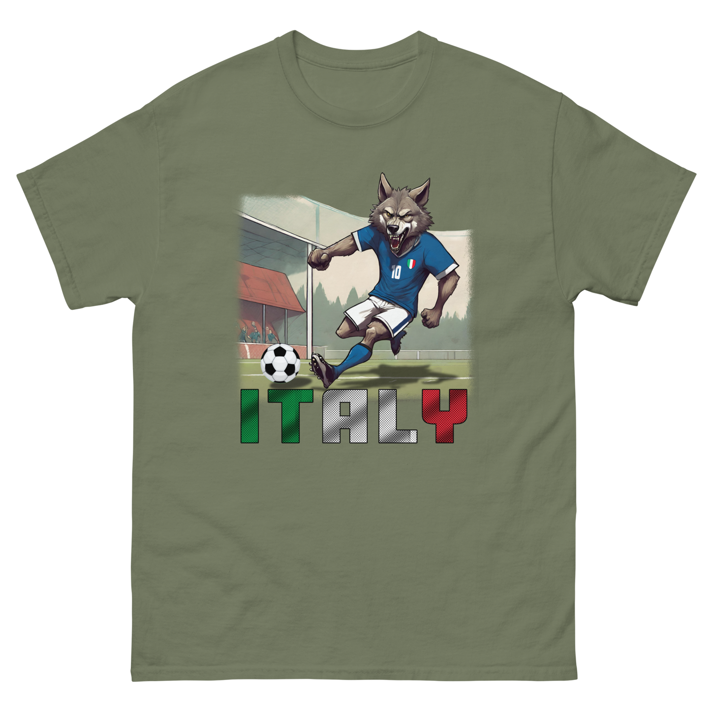 Italy European Championship Football Jersey Alternative Classic Unisex T-Shirt