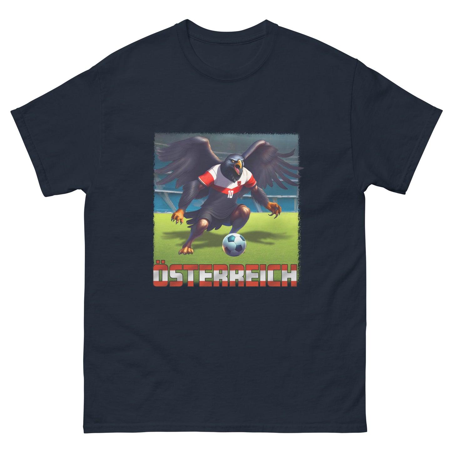 Autriche Championnat d'Europe Maillot de Football Alternative Classique T-Shirt Unisexe