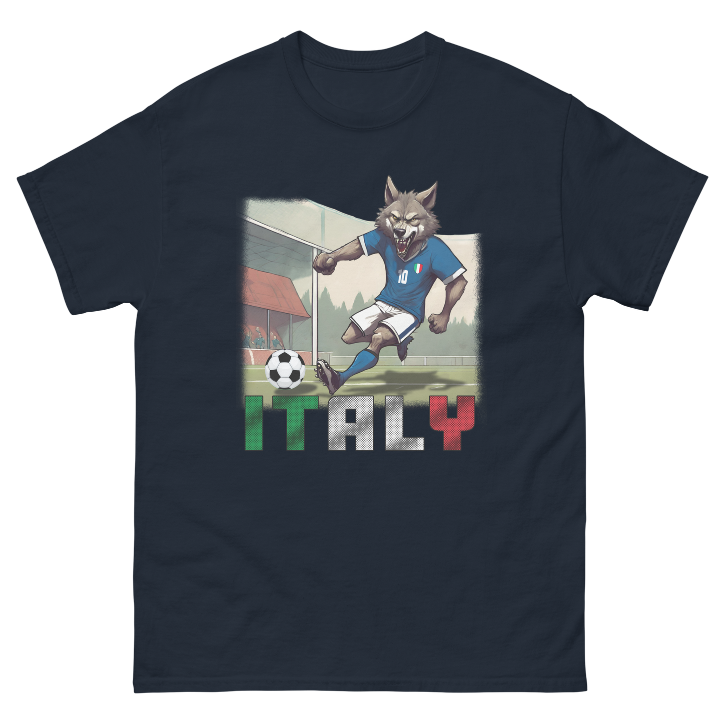 Italy European Championship Football Jersey Alternative Classic Unisex T-Shirt