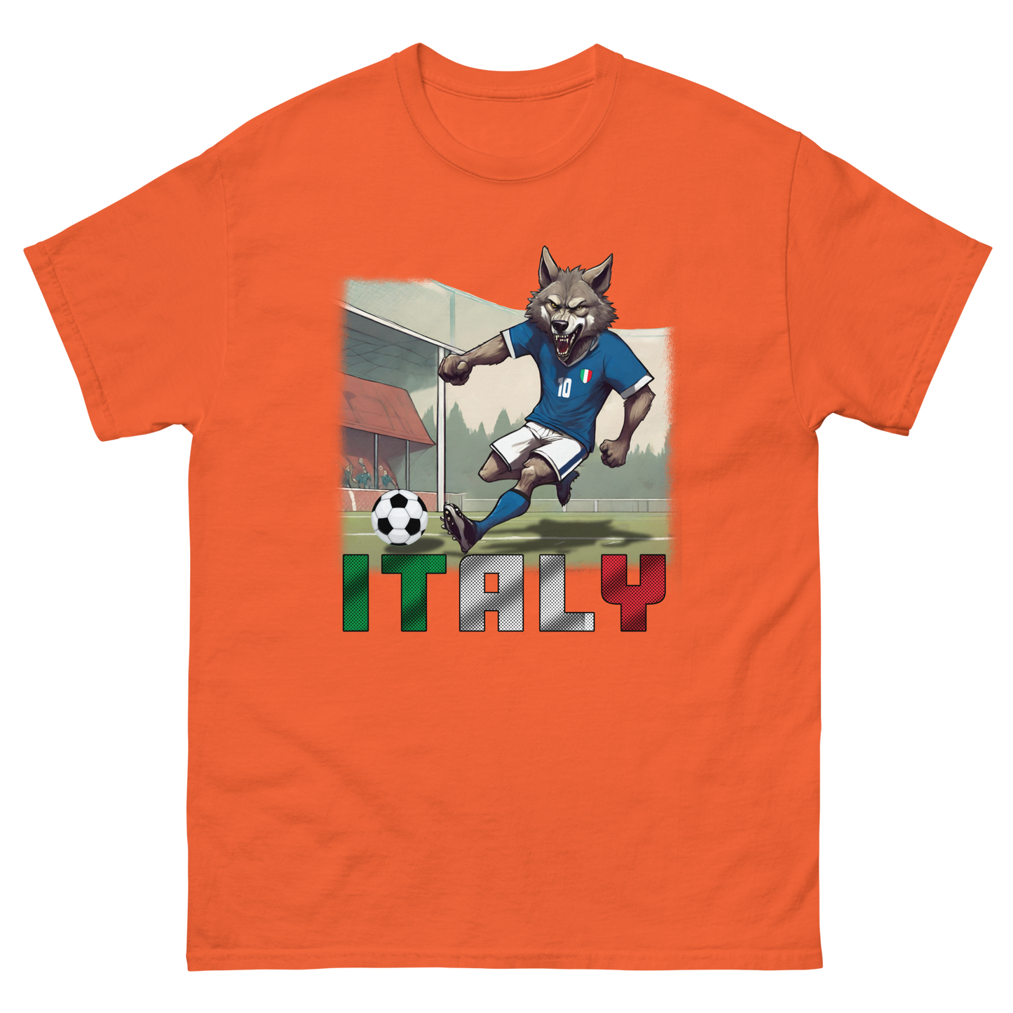 Italy European Championship Football Jersey Alternative Classic Unisex T-Shirt