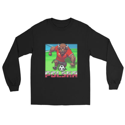 Polen EM Fußball Trikot Alternative Unisex Langarmshirt