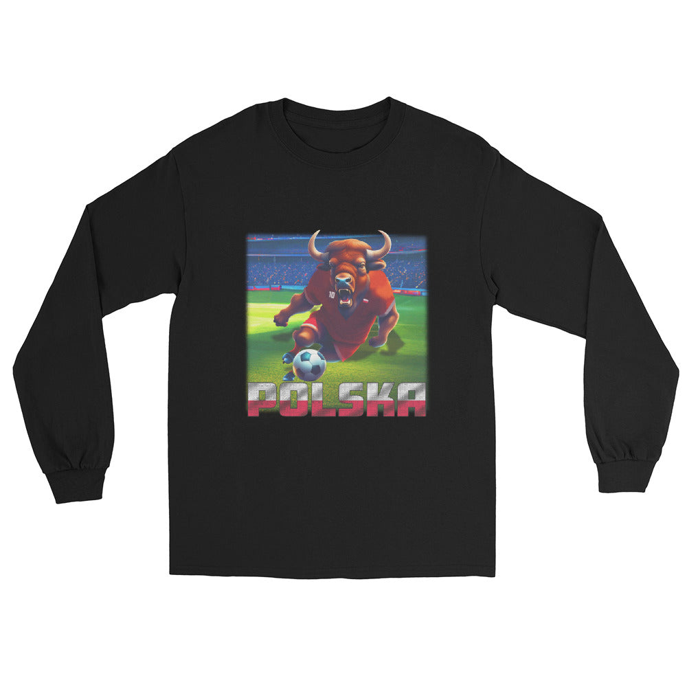 Polen EM Fußball Trikot Alternative Unisex Langarmshirt
