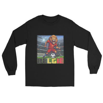 Belgien EM Fußball Trikot Alternative Unisex Langarmshirt