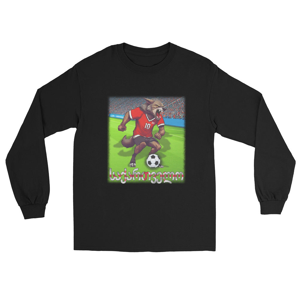 Georgien EM Fußball Trikot Alternative Unisex Langarmshirt