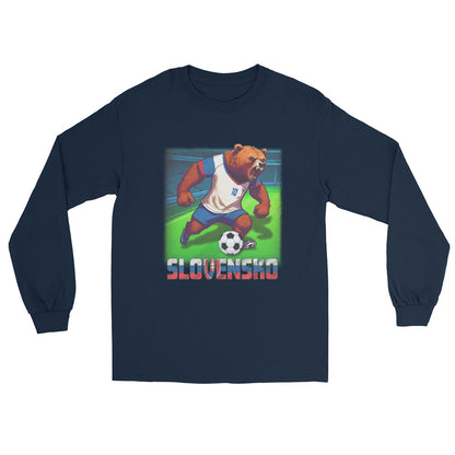 Slowakei EM Fußball Trikot Alternative Unisex Langarmshirt