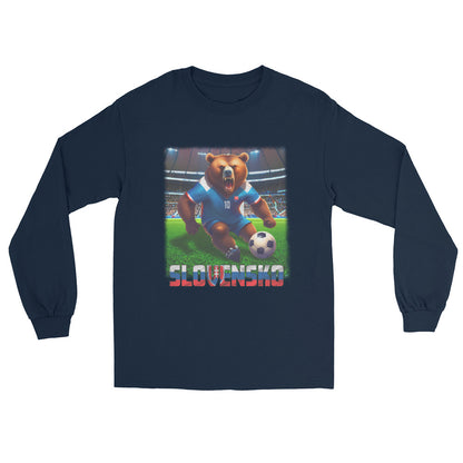 Slowakei EM Fußball Trikot Alternative Unisex Langarmshirt