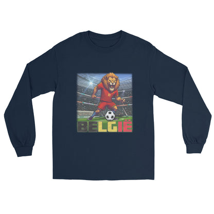 Belgien EM Fußball Trikot Alternative Unisex Langarmshirt