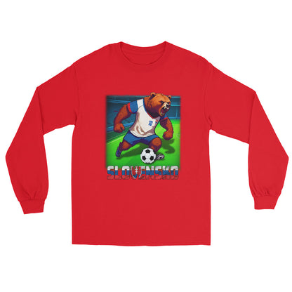 Slowakei EM Fußball Trikot Alternative Unisex Langarmshirt
