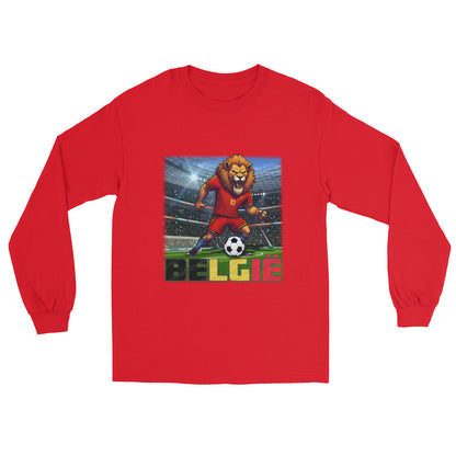 Belgien EM Fußball Trikot Alternative Unisex Langarmshirt