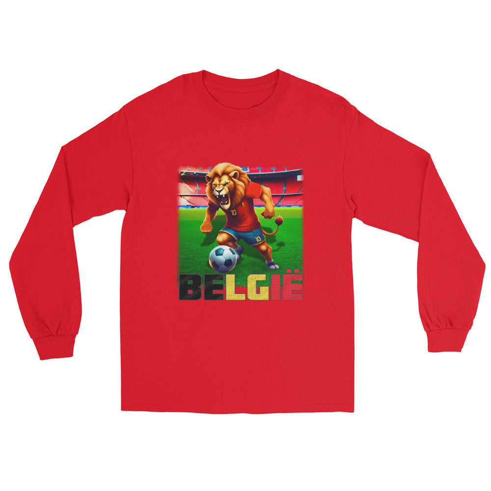 Belgien EM Fußball Trikot Alternative Unisex Langarmshirt