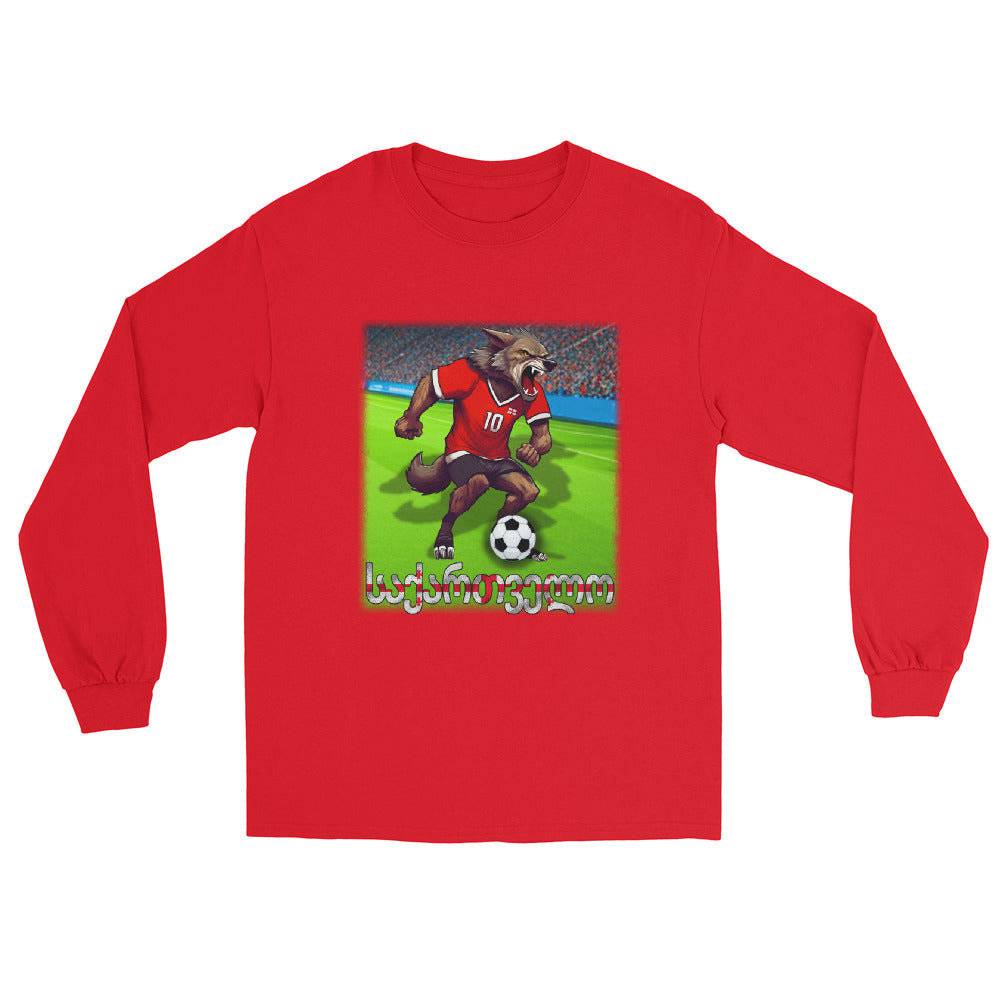 Georgien EM Fußball Trikot Alternative Unisex Langarmshirt