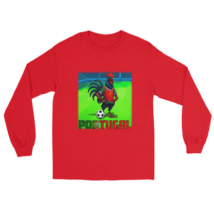 Portugal EM Fußball Trikot Alternative Unisex Langarmshirt
