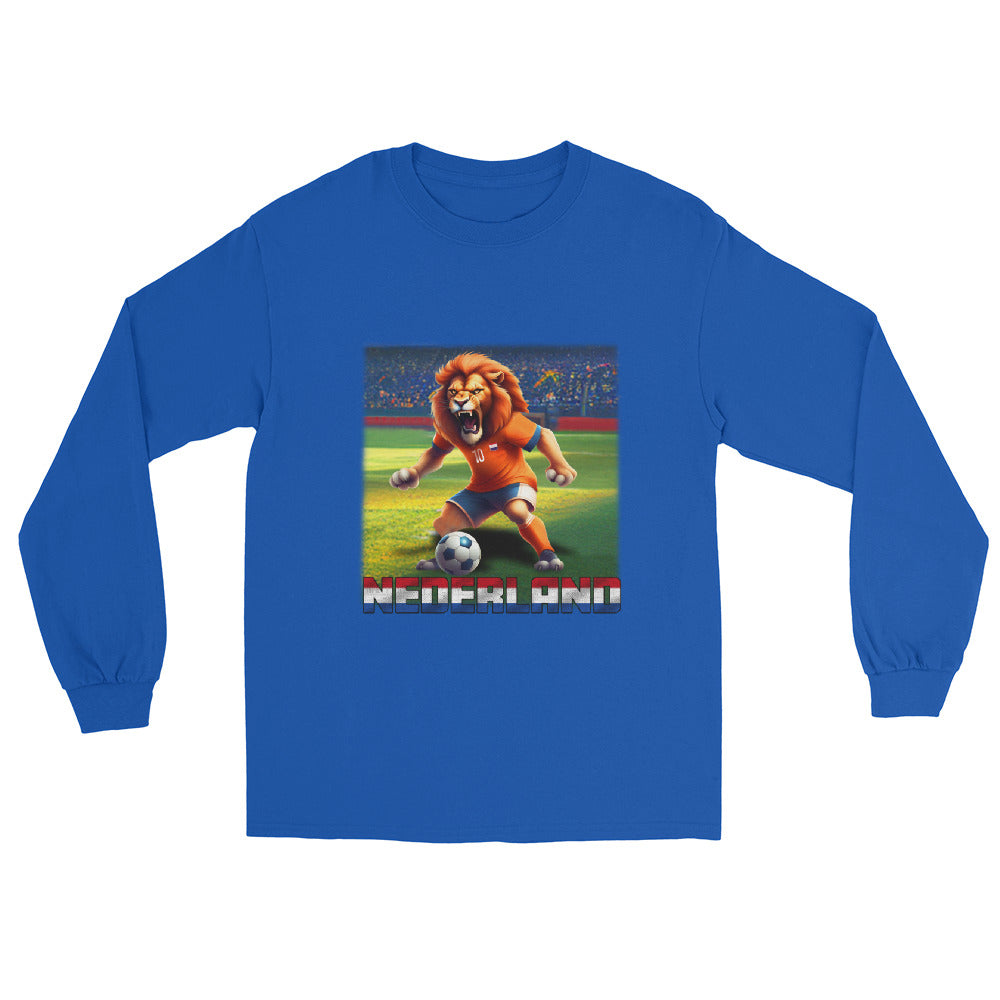 Netherlands European Championship Football Jersey Alternative Unisex Long Sleeve Shirt