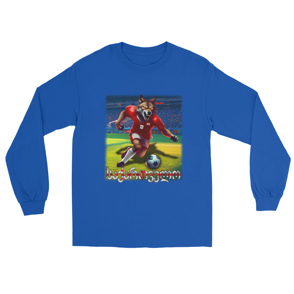 Georgien EM Fußball Trikot Alternative Unisex Langarmshirt