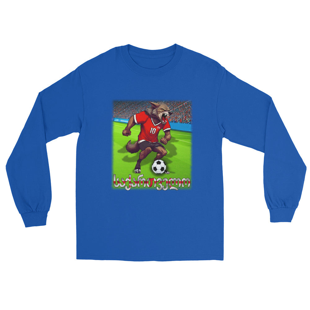 Georgien EM Fußball Trikot Alternative Unisex Langarmshirt