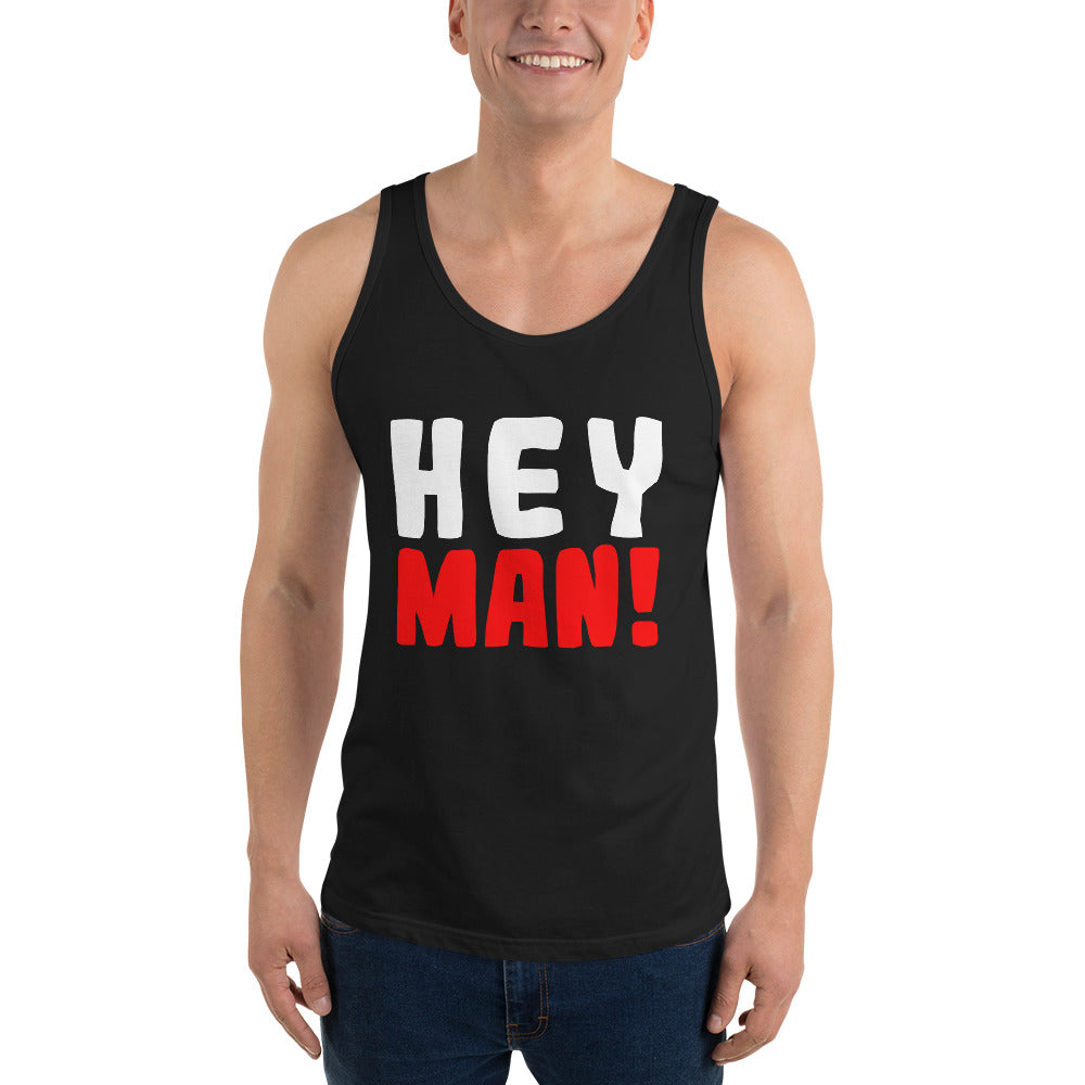 Unisex tank top "Hey man!"