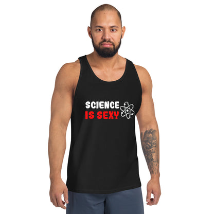 Unisex tank top "Science is sexy"